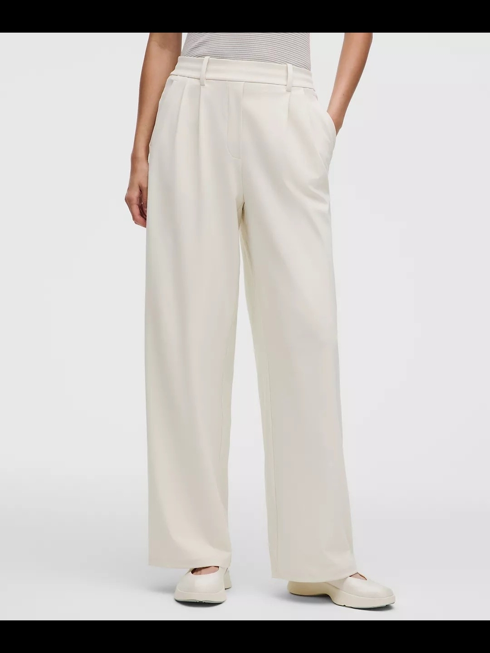 Lulu Lemon NWT Daydrift High Rise Wide Leg Trouser Size M - Picture 2 of 4